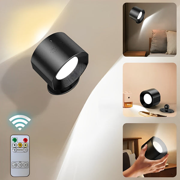 WIRELESS LED WALL LIGHT=Lamp – Wireless LED Wall Light – Standard