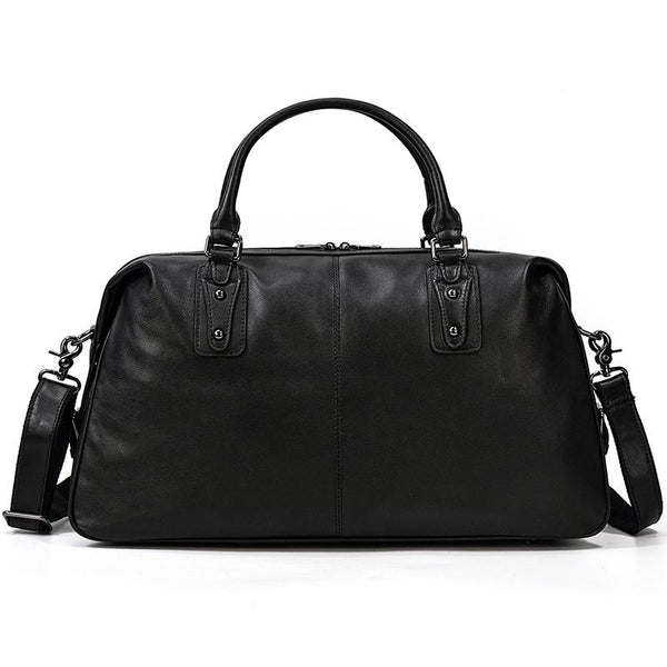 Black Leather Holdall |