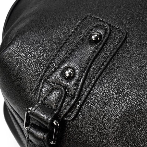 Black Leather Holdall |