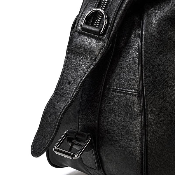 Black Leather Holdall |