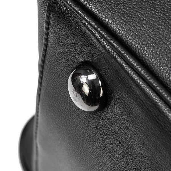 Black Leather Holdall |