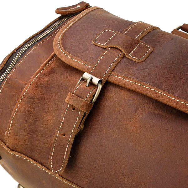 Men's Leather Weekend Bag |