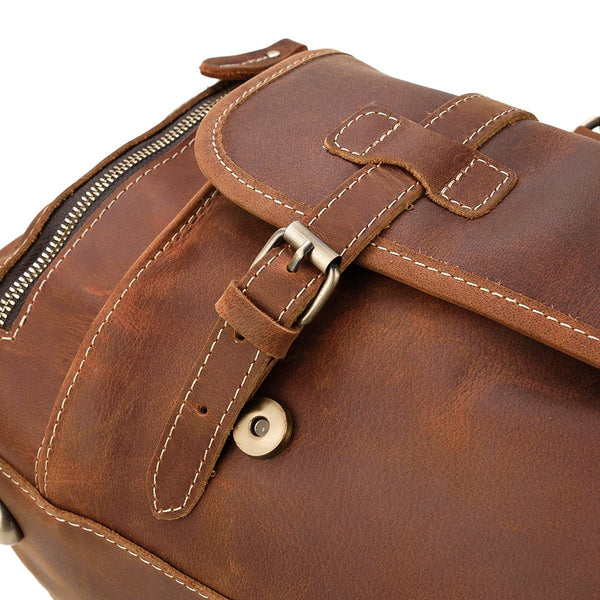 Men's Leather Weekend Bag |