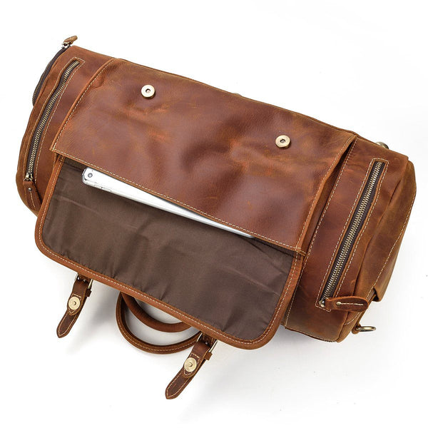 Men's Leather Weekend Bag |