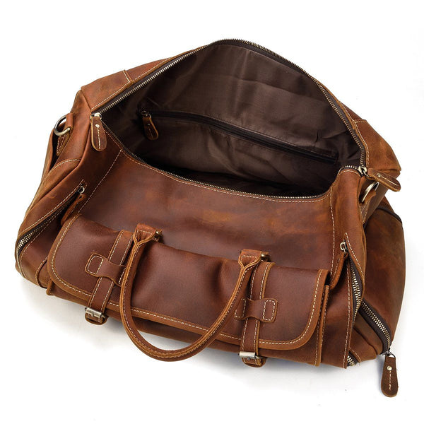 Men's Leather Weekend Bag |