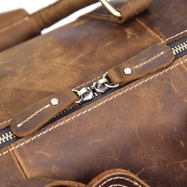 Leather Holdall |