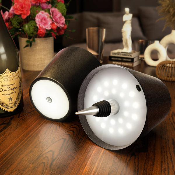 WIRELESS BOTTLE LAMP=Lamp – Wireless Bottle Lamp – Standard