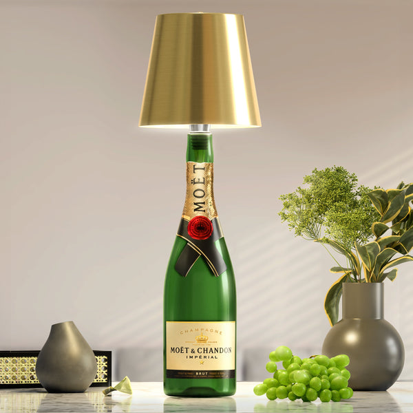 WIRELESS BOTTLE LAMP=Lamp – Wireless Bottle Lamp – Standard