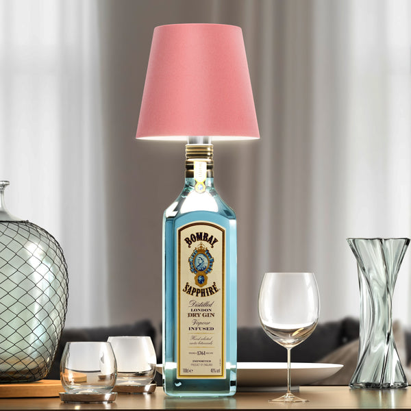 WIRELESS BOTTLE LAMP=Lamp – Wireless Bottle Lamp – Standard