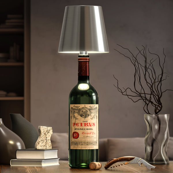 WIRELESS BOTTLE LAMP=Lamp – Wireless Bottle Lamp – Standard