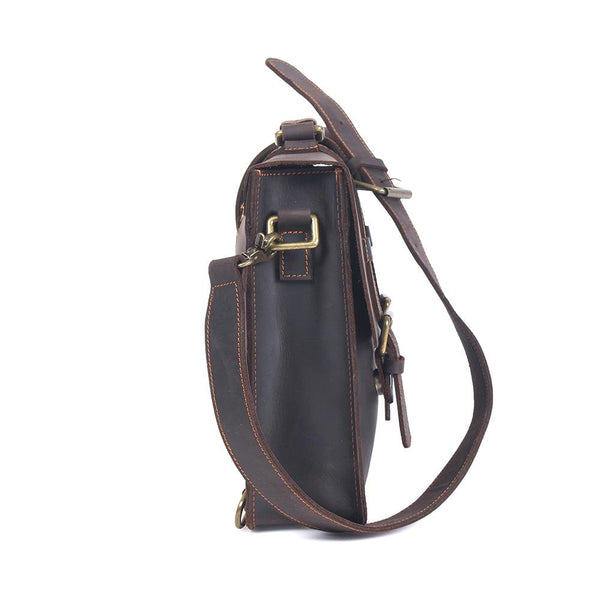 Leather Courier Bag |