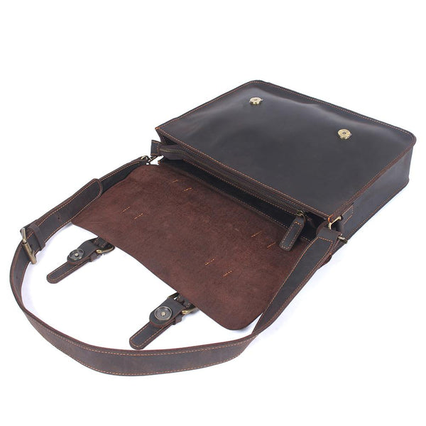 Leather Courier Bag |