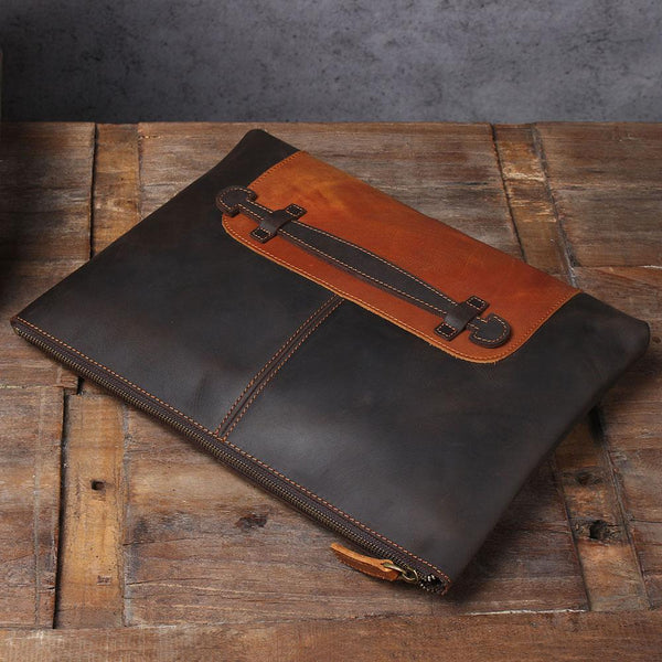 Leather Laptop Pouch |