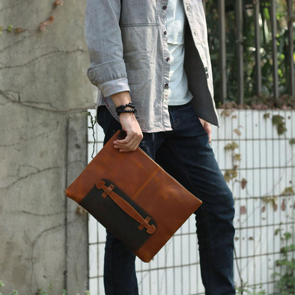 Leather Laptop Pouch |