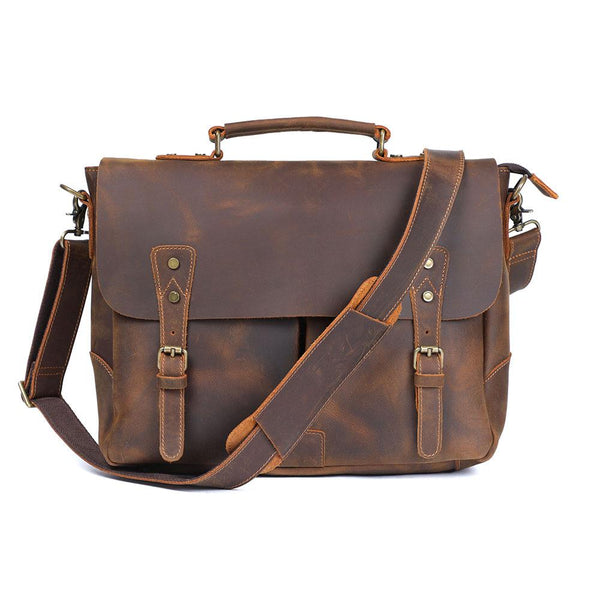 Leather Shoulder Bag |