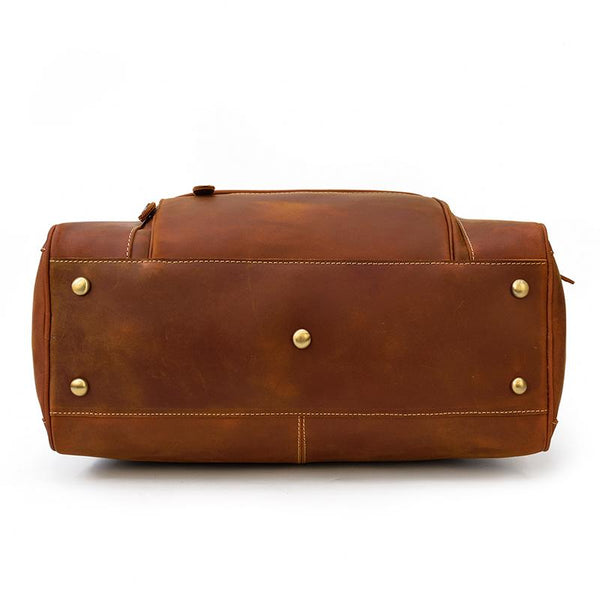 Mens Leather Holdall |