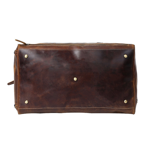 Mens Leather Travel Bag |