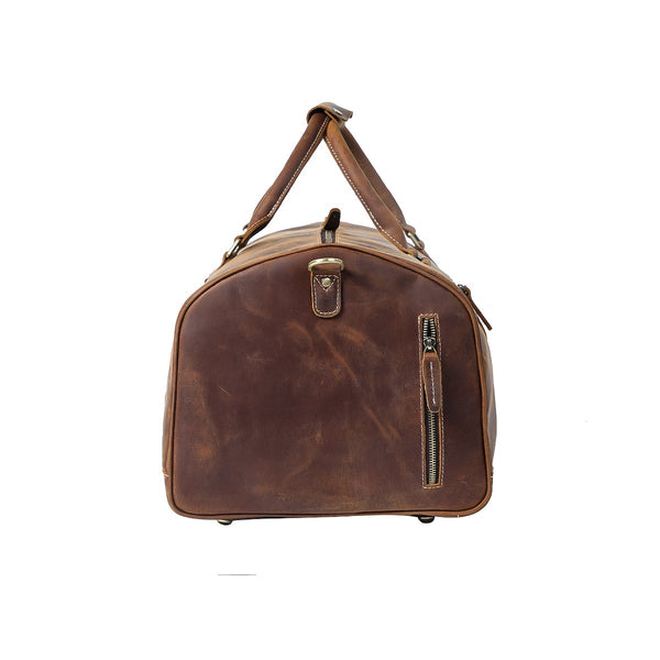 Mens Leather Travel Bag |