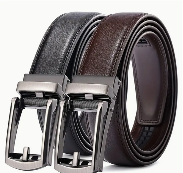 Brown Elegance, Silver Buckle