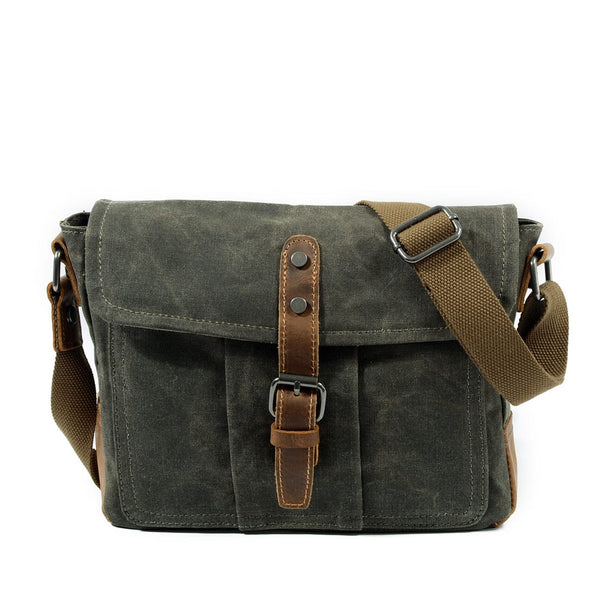 Small Canvas Messenger Bag |