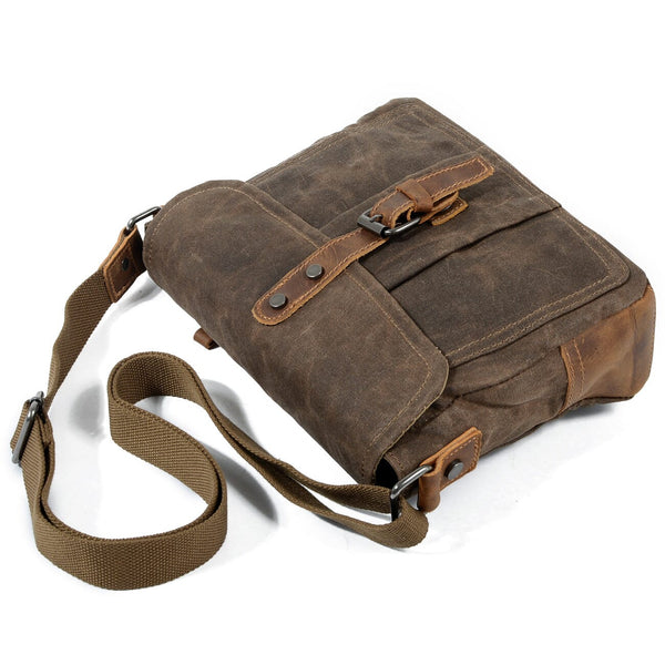 Small Canvas Messenger Bag |