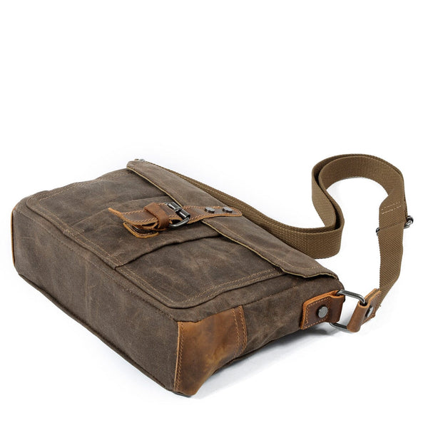 Small Canvas Messenger Bag |