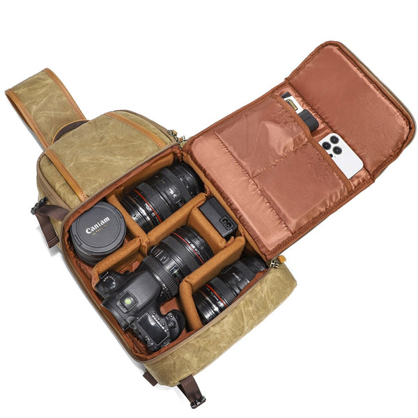 Canvas Camera Sling Bag | 