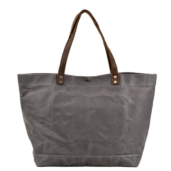 Waxed Canvas Tote Bag |