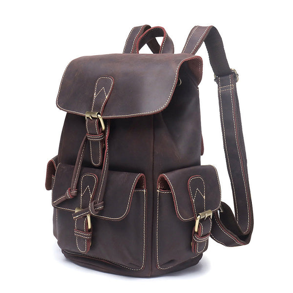 Womens Leather Backpack |