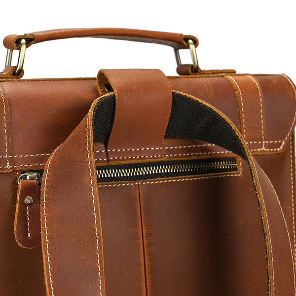 Leather Convertible Backpack |