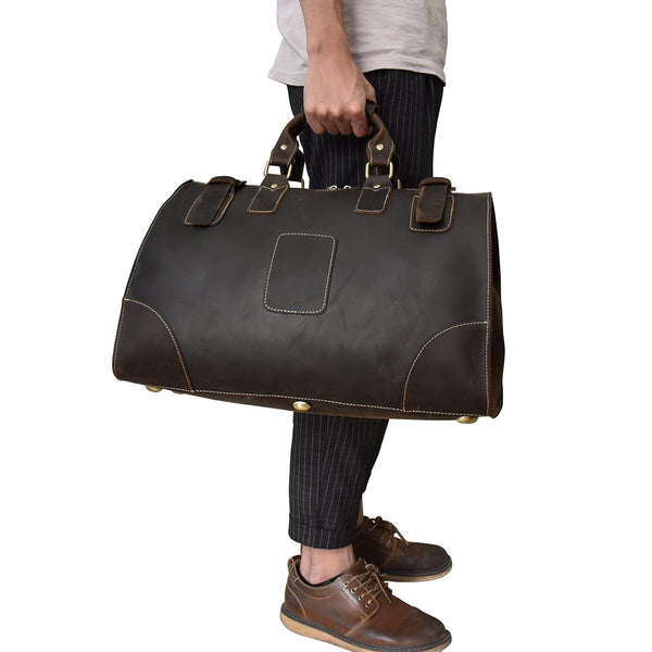 Leather Duffel Bag |