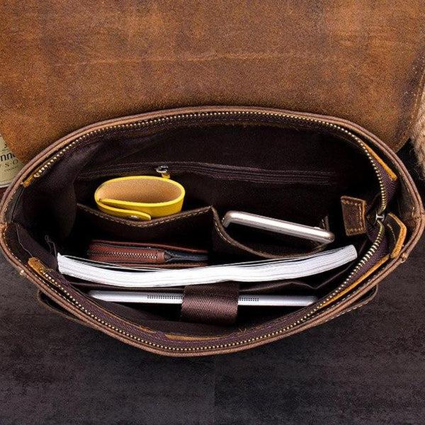 Leather Laptop Bag |