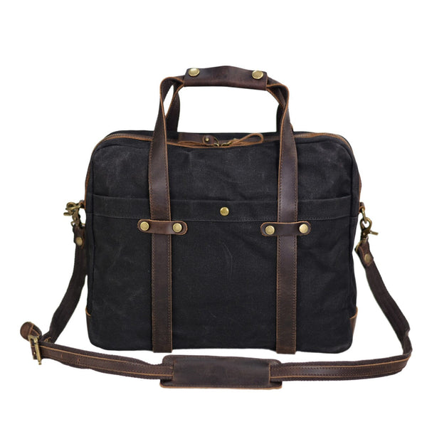 Waxed Canvas Briefcase |