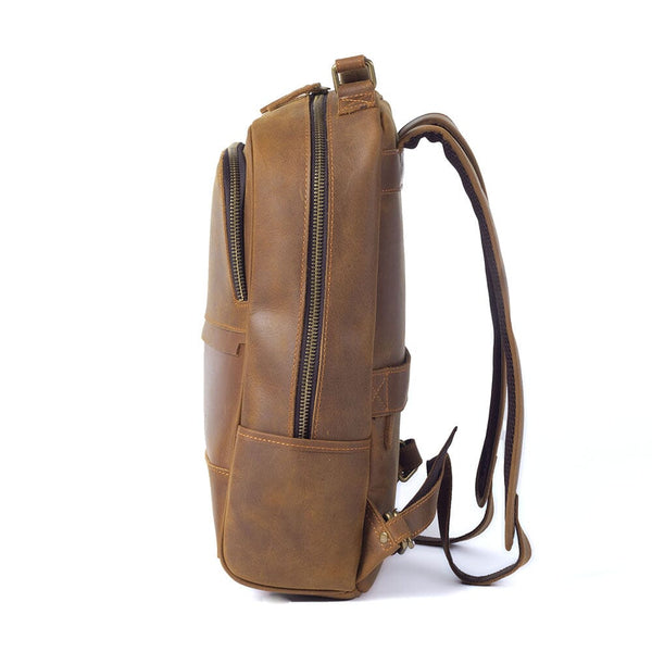 Real Leather Backpack |