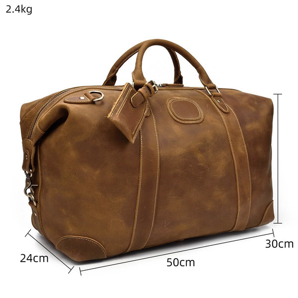 Leather Holdall Bag |