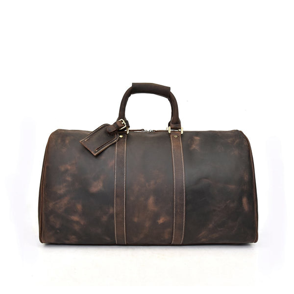 Brown Leather Holdall |