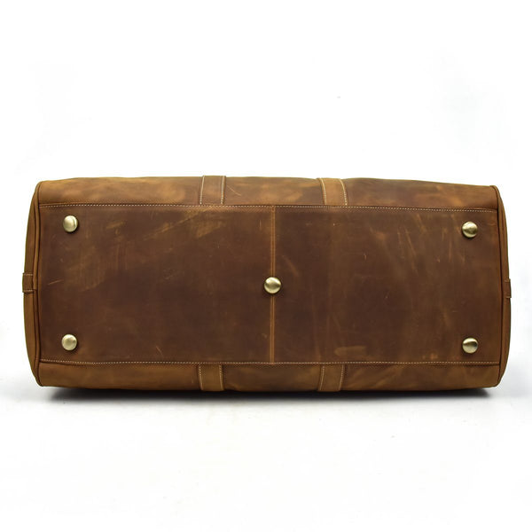 Brown Leather Holdall |