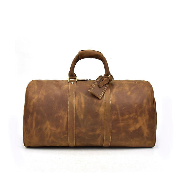 Brown Leather Holdall |