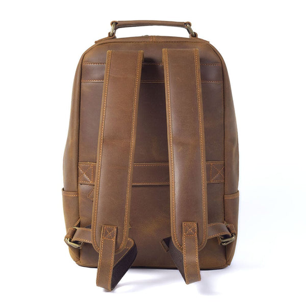 Real Leather Backpack |