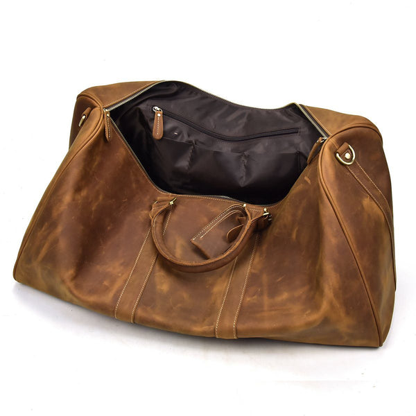 Brown Leather Holdall |