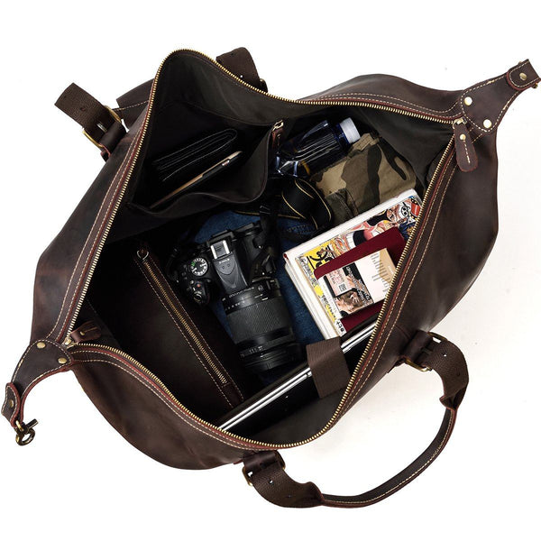 Leather Travel Bag |