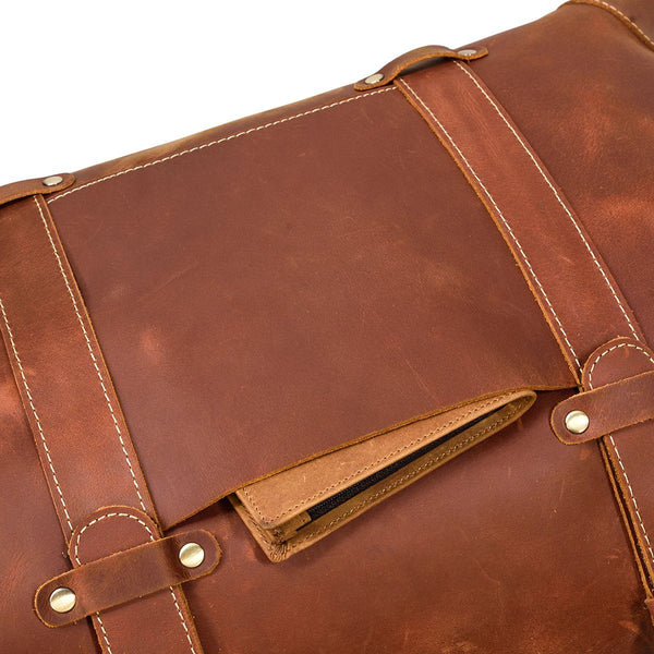 Leather Travel Bag |