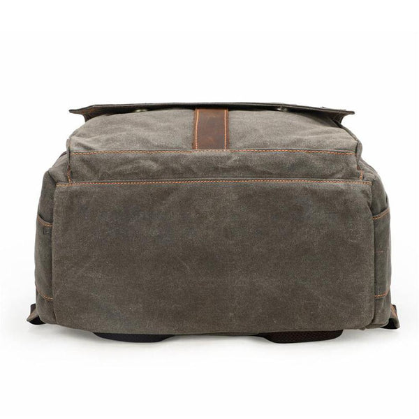 Waxed Canvas Camera Backpack |