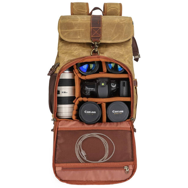 Canvas Camera Backpack |