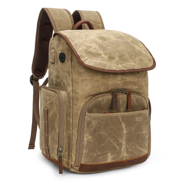 Canvas DSLR Camera Backpack |