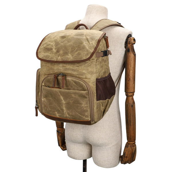 Canvas DSLR Camera Backpack |