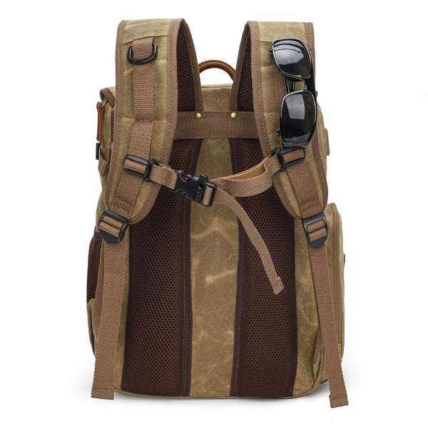 Canvas DSLR Camera Backpack |