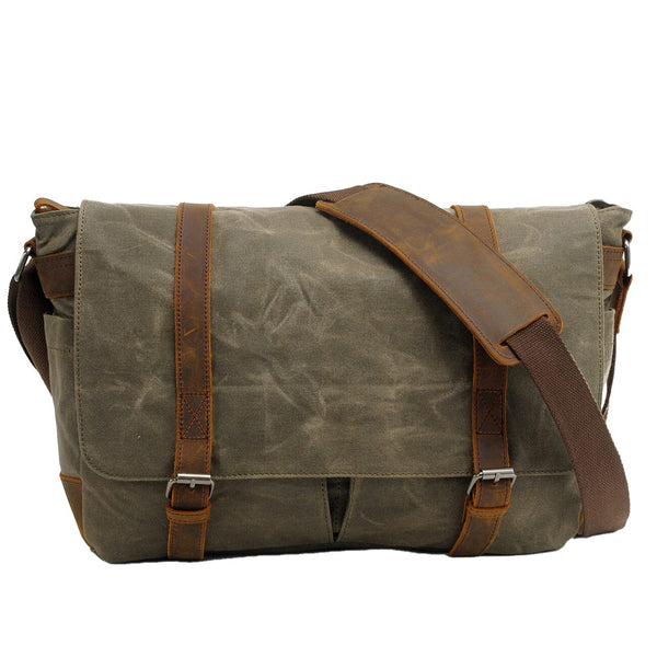 Canvas Laptop Messenger Bag |