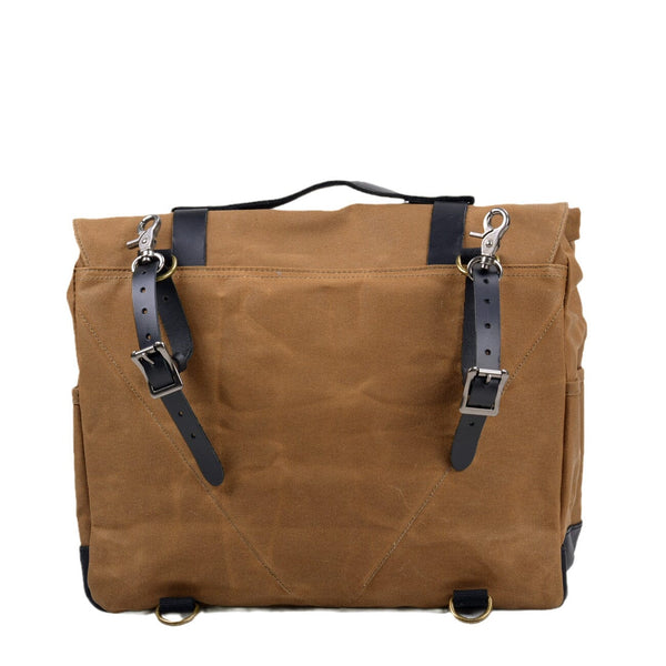 Canvas Motorcycle Saddlebag |