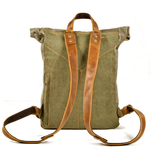 Waxed Canvas Rucksack | 